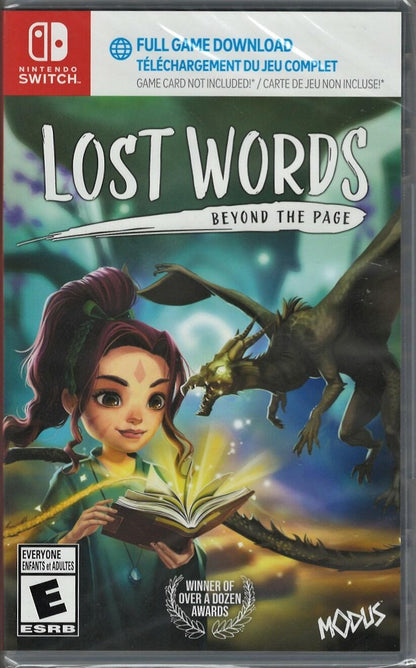 Lost Words: Beyond The Page (Code in a Box) - Nintendo Switch