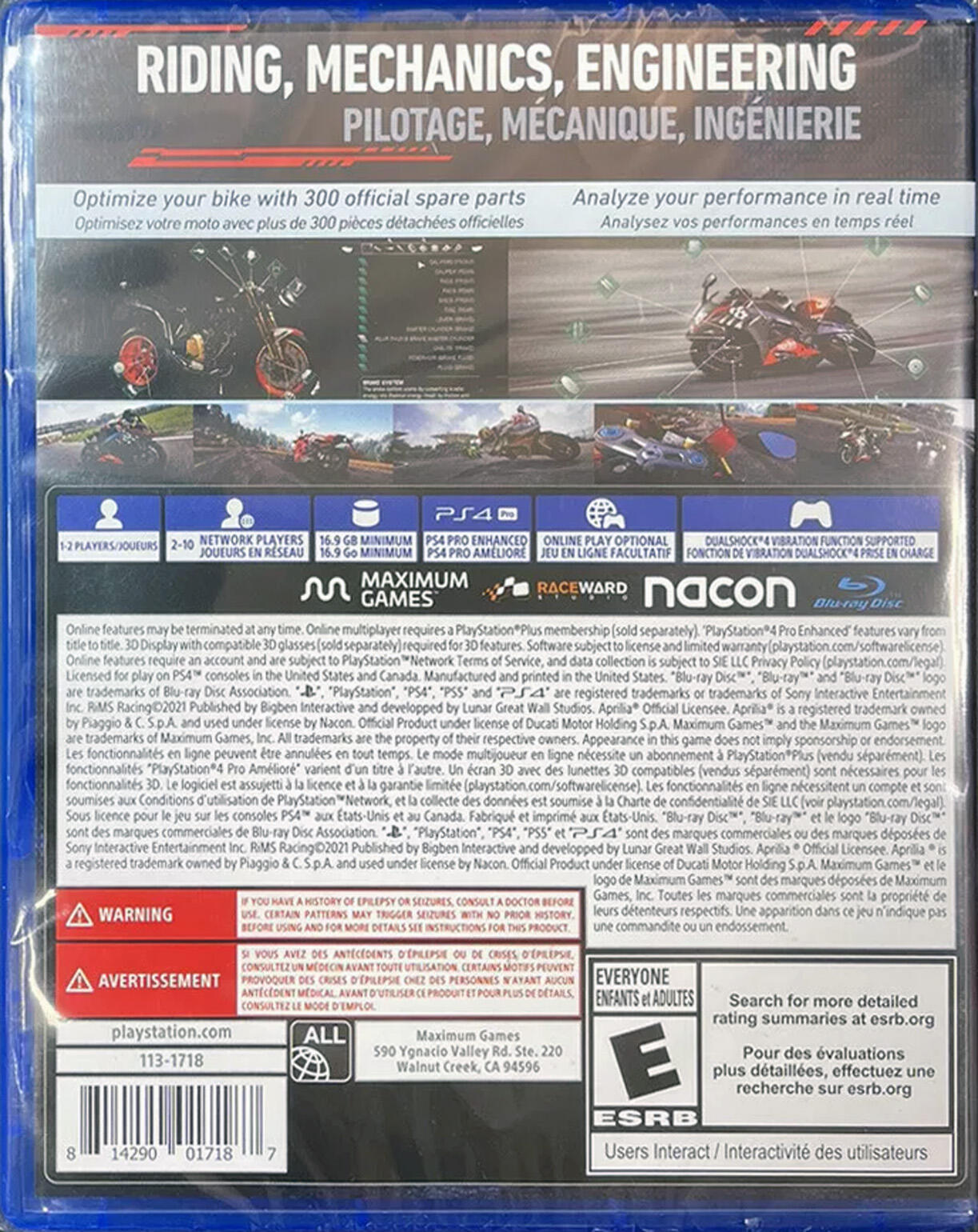 Rims Racing - PlayStation 4