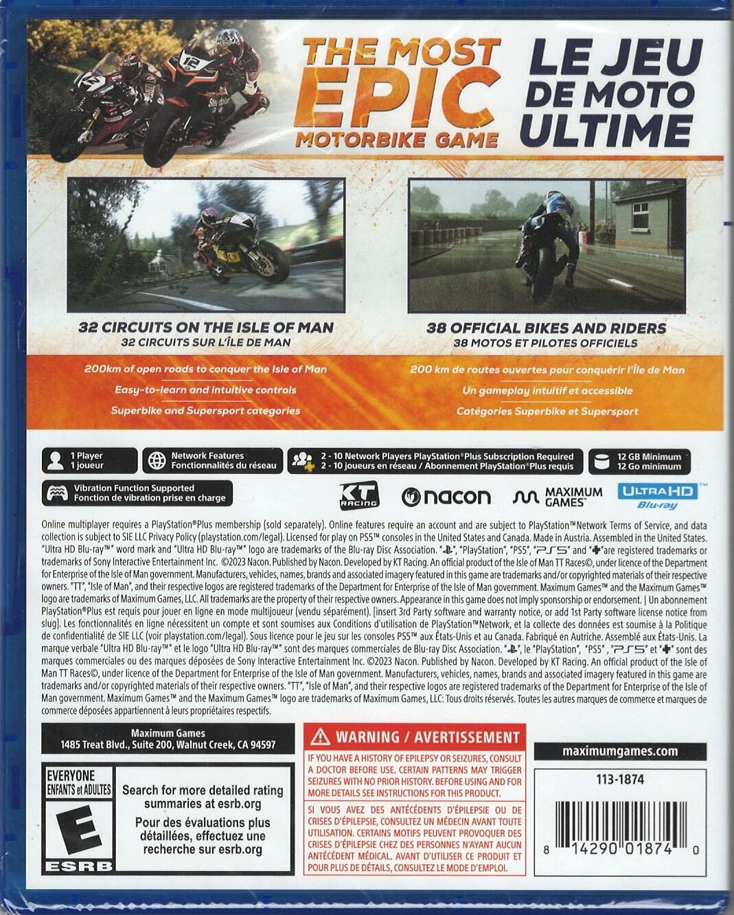 TT Isle of Man: Ride on the Edge 3 (PS5)