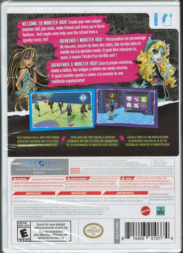 Monster High New Ghoul in School - Nintendo Wii