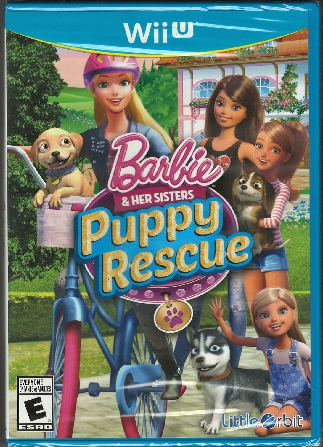 Barbie and Her Sisters: Puppy Rescue - Nintendo Wii-U