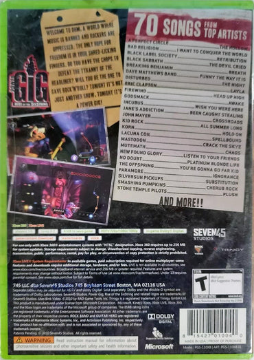 Power Gig: Rise of the SixString - Xbox 360