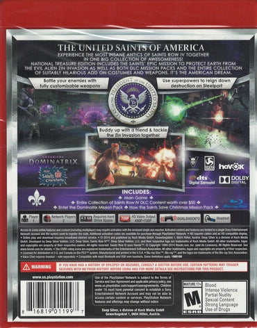 Saints Row IV: National Treasure Edition (Greatest Hits) - PlayStation 3