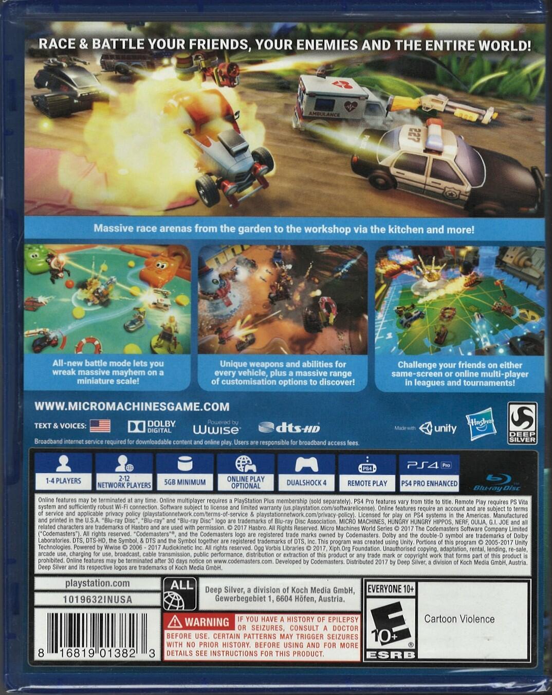 Micro Machines World Series - PlayStation 4