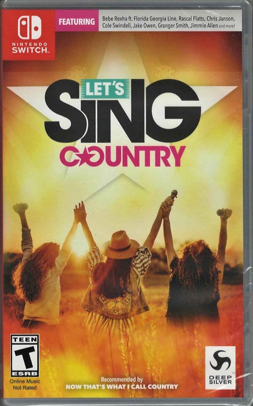 Let's Sing Country - Nintendo Switch