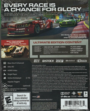 Grid - Ultimate Edition - Xbox One