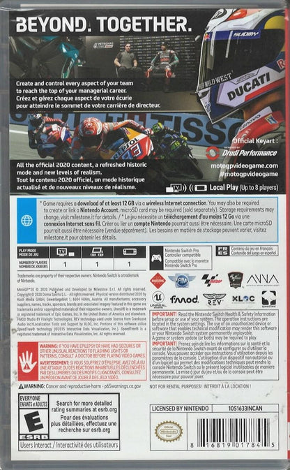 MotoGP 20 - Nintendo Switch