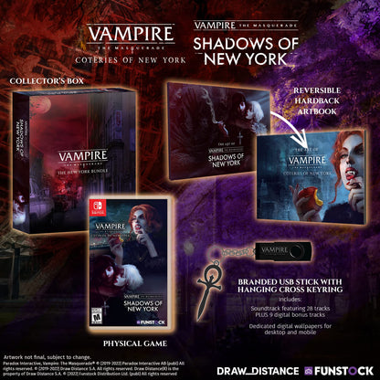 Vampire the Masquerade Coteries and Shadows of New York CE - Nintendo Switch