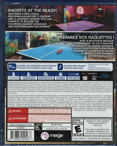 VR Ping Pong Pro - PlayStation 4