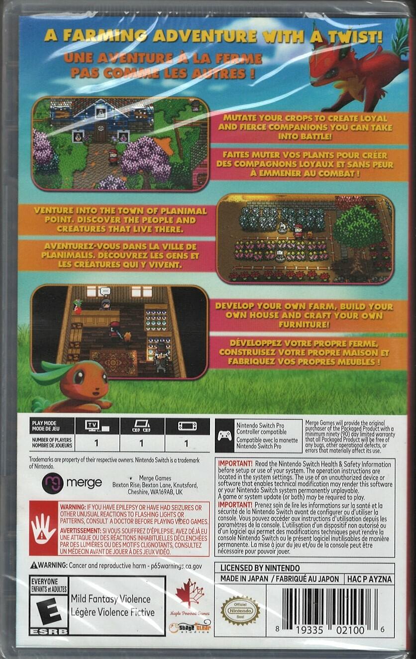 Monster Harvest - Nintendo Switch