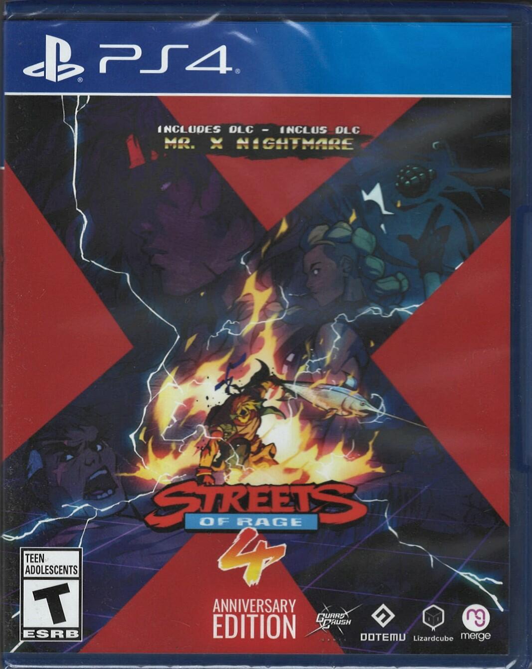 Streets of Rage 4 - Anniversary Edition - PlayStation 4