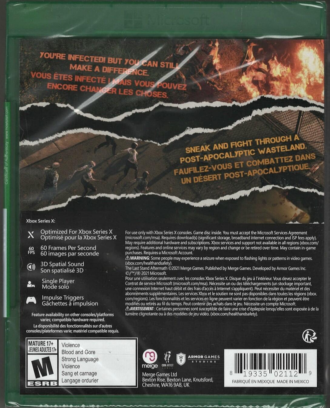 The Last Stand - Aftermath - Xbox Series X