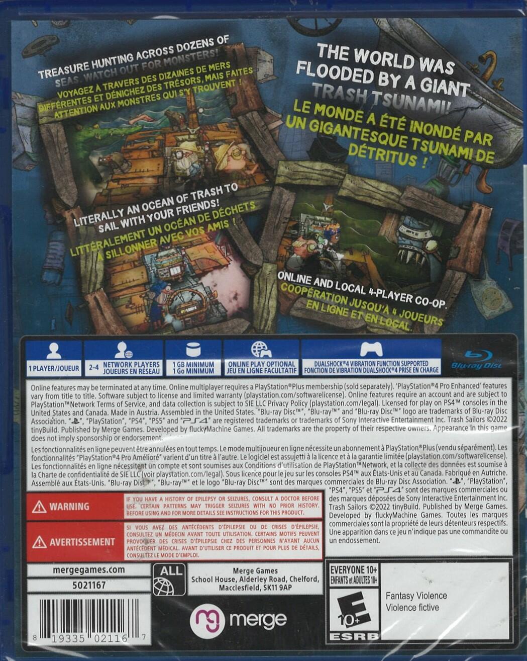 Trash Sailors - Playstation 4
