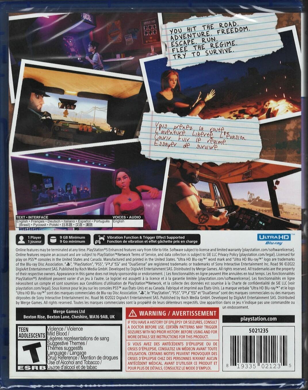 Road 96 - PlayStation 5