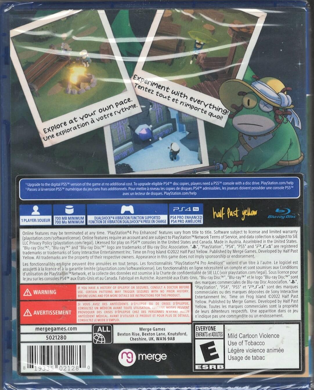 Time on Frog Island - Playstation 4