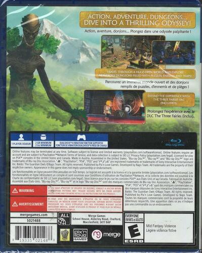 Baldo:Guardian Owls-Three Fairies Edition - PlayStation 4