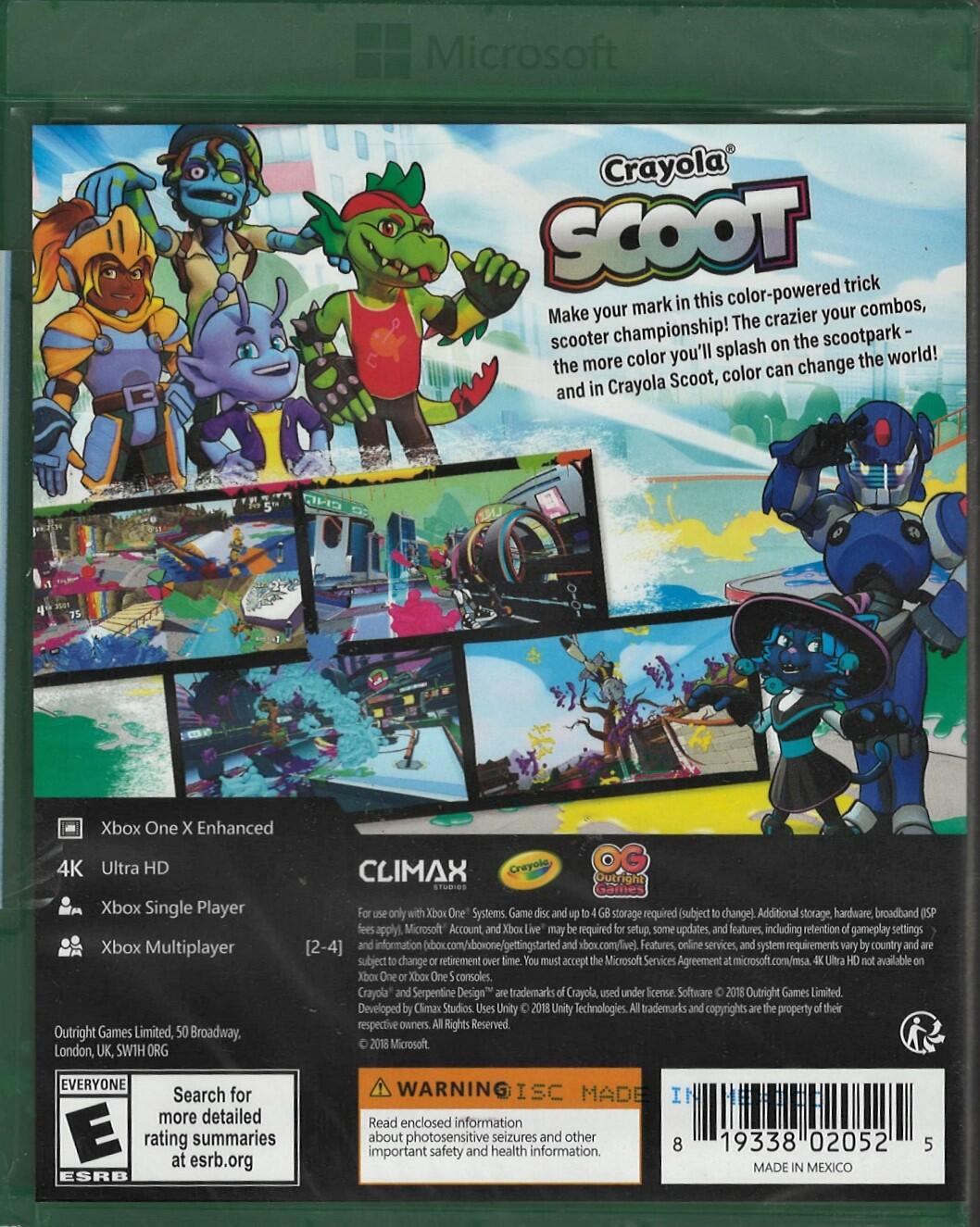 Crayola Scoot - Xbox One