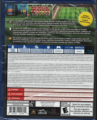 Soccer Tactics & Glory - PlayStation 4