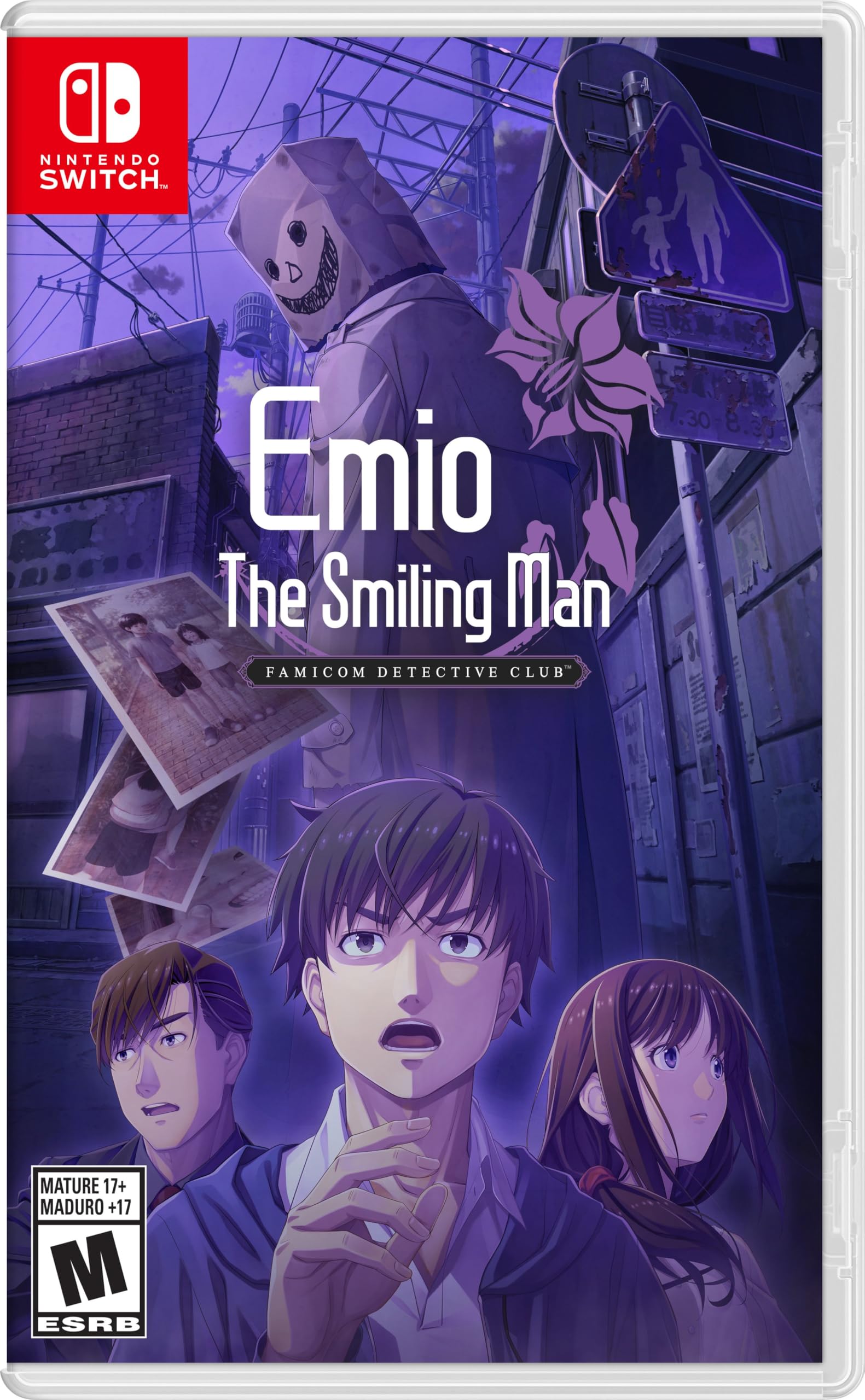 Emio The Smiling Man: Famicom Detective Club for Nintendo Switch