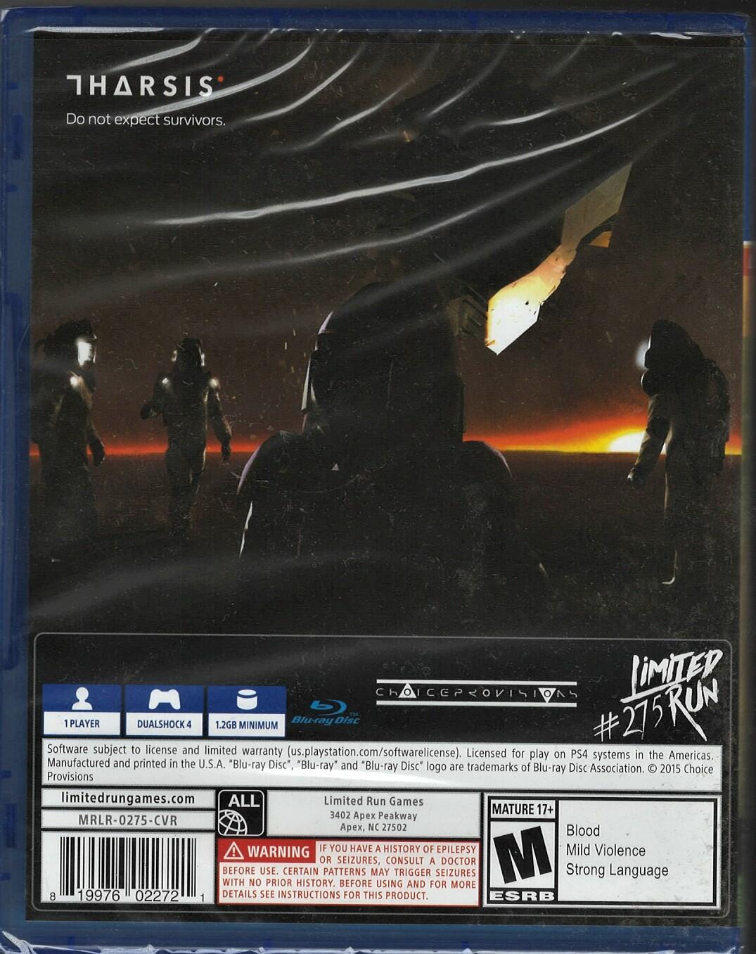 Tharsis - PlayStation 4