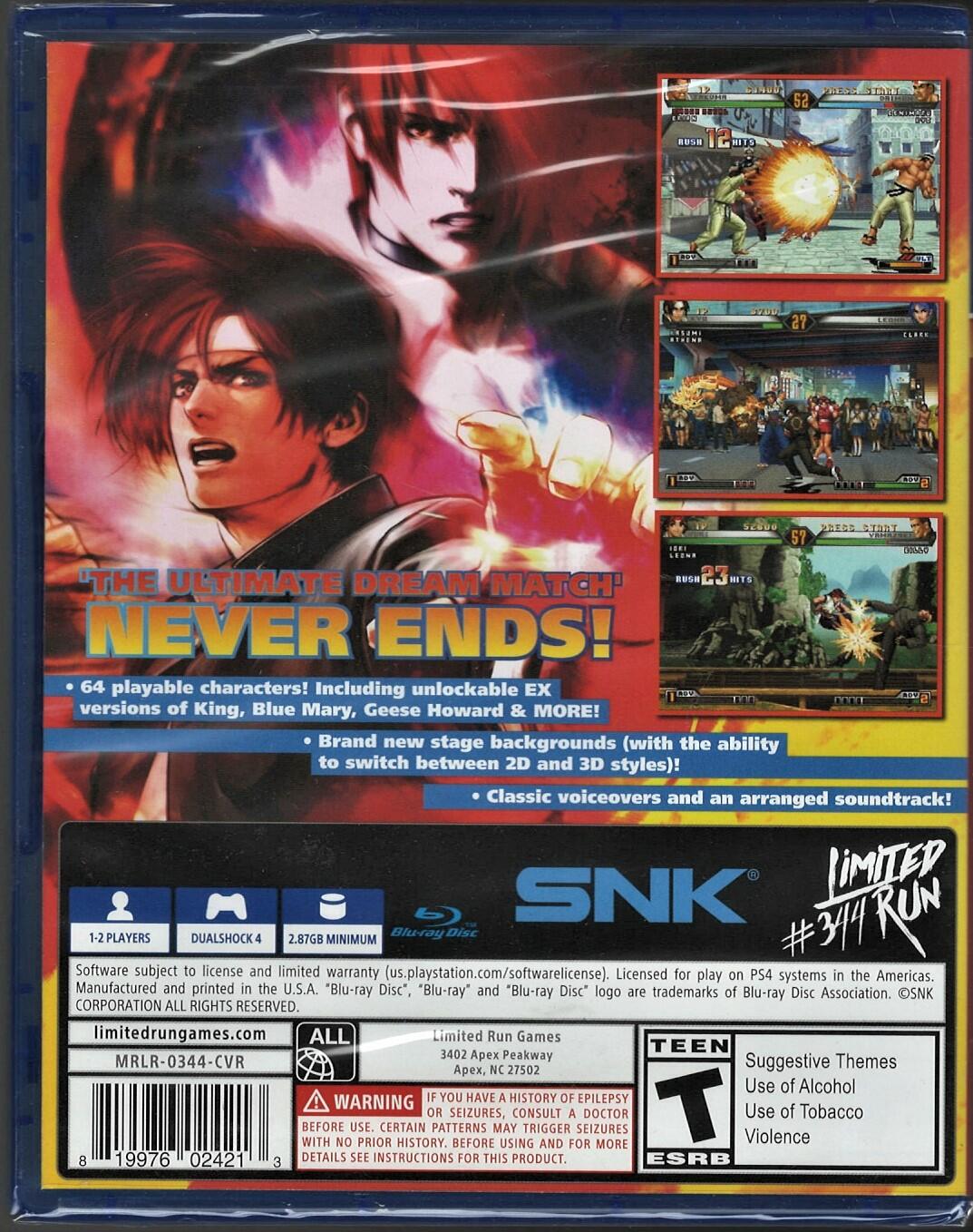 The King of Fighters '98 Ultimate Match - PlayStation 4
