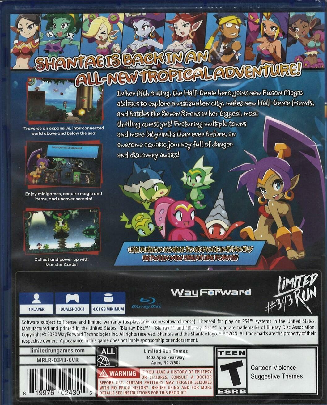 Shantae and the Seven Sirens - PlayStation 4