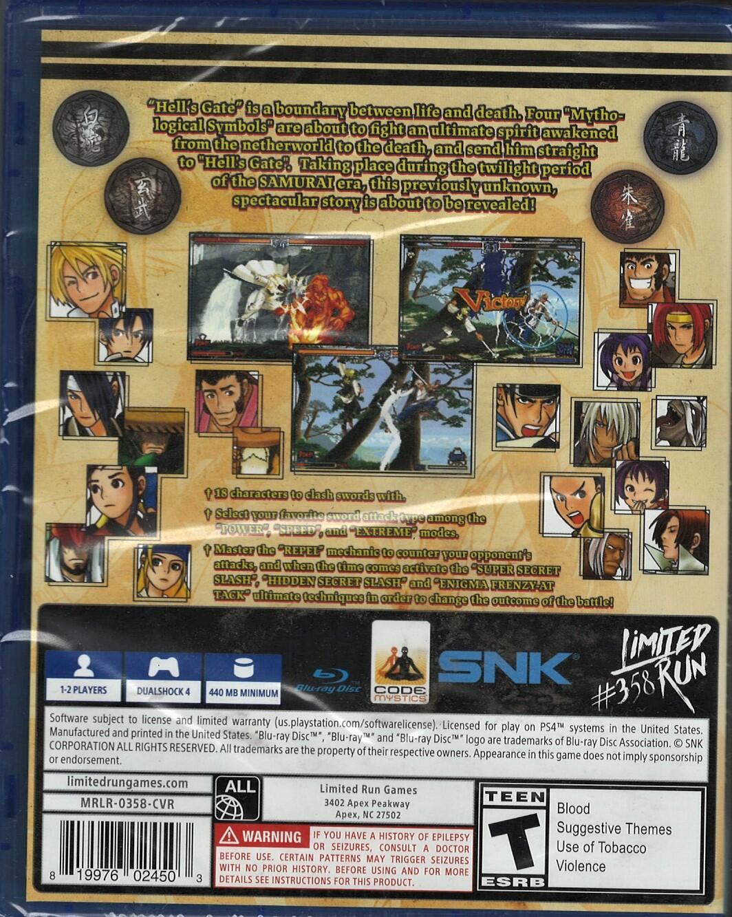 The Last Blade 2 - PlayStation 4