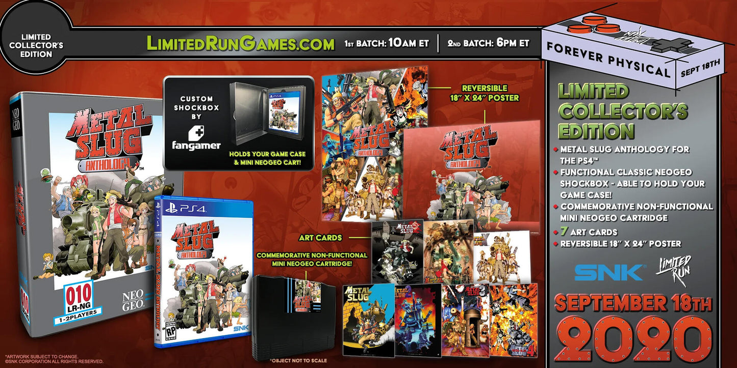 Metal Slug Anthology Classic Edition - PlayStation 4 - PlayStation 4