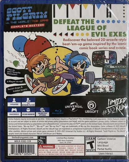 Scott Pilgrim vs. The World Complete Edition - PlayStation 4