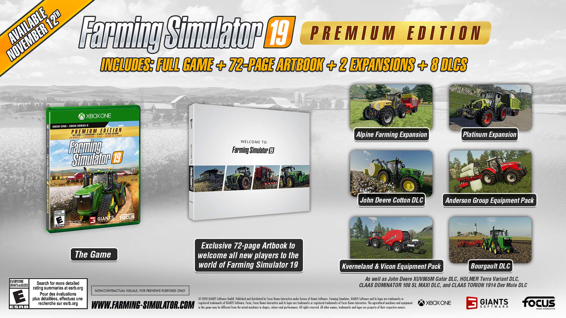 Farming Simulator 19: Premium Edition - Xbox One