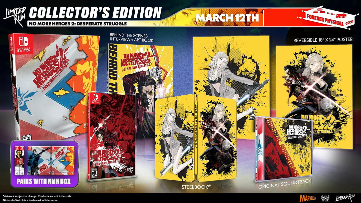 No More Heroes 2 Collector's Edition - Nintendo Switch