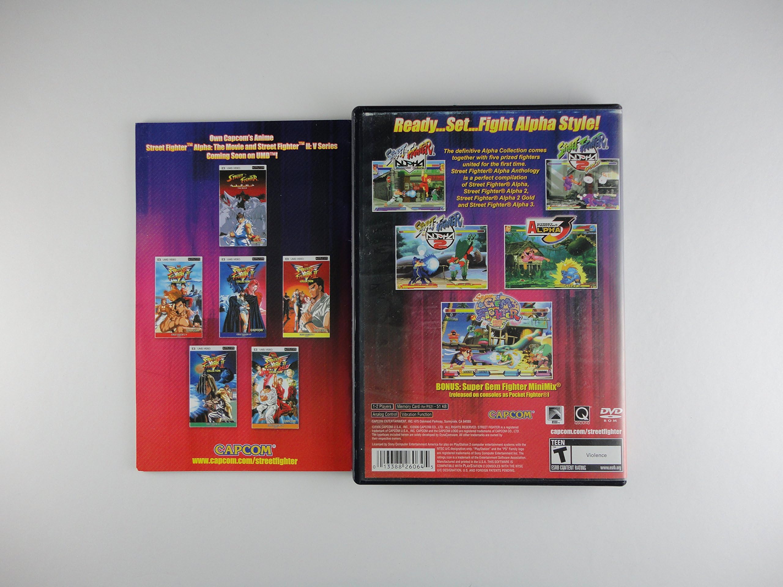 Street Fighter Alpha Anthology - PlayStation 2