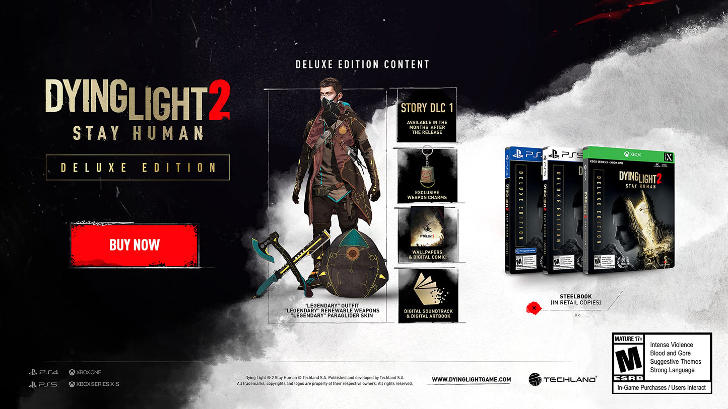 Dying Light 2 Stay Human (Deluxe Edition) - PlayStation 4