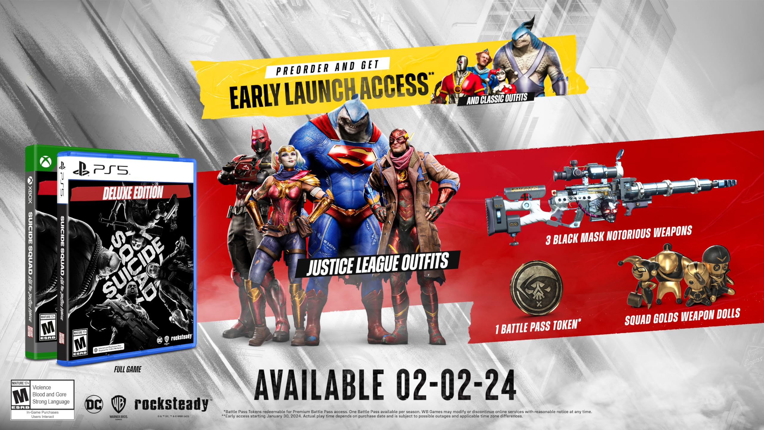 Suicide Squad: Kill the Justice League Deluxe Edition - PlayStation 5