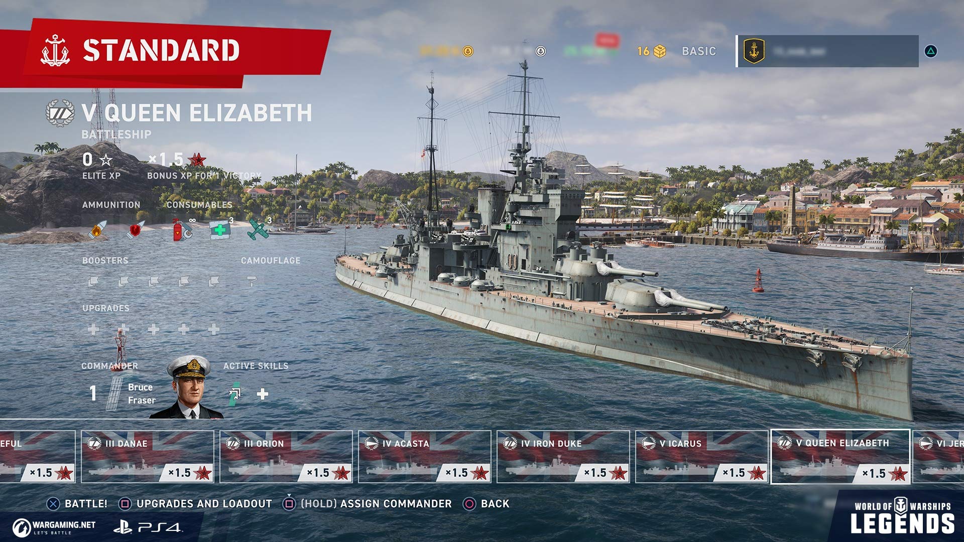 World Of Warships: Legends Firepower Deluxe Edition - PlayStation 4