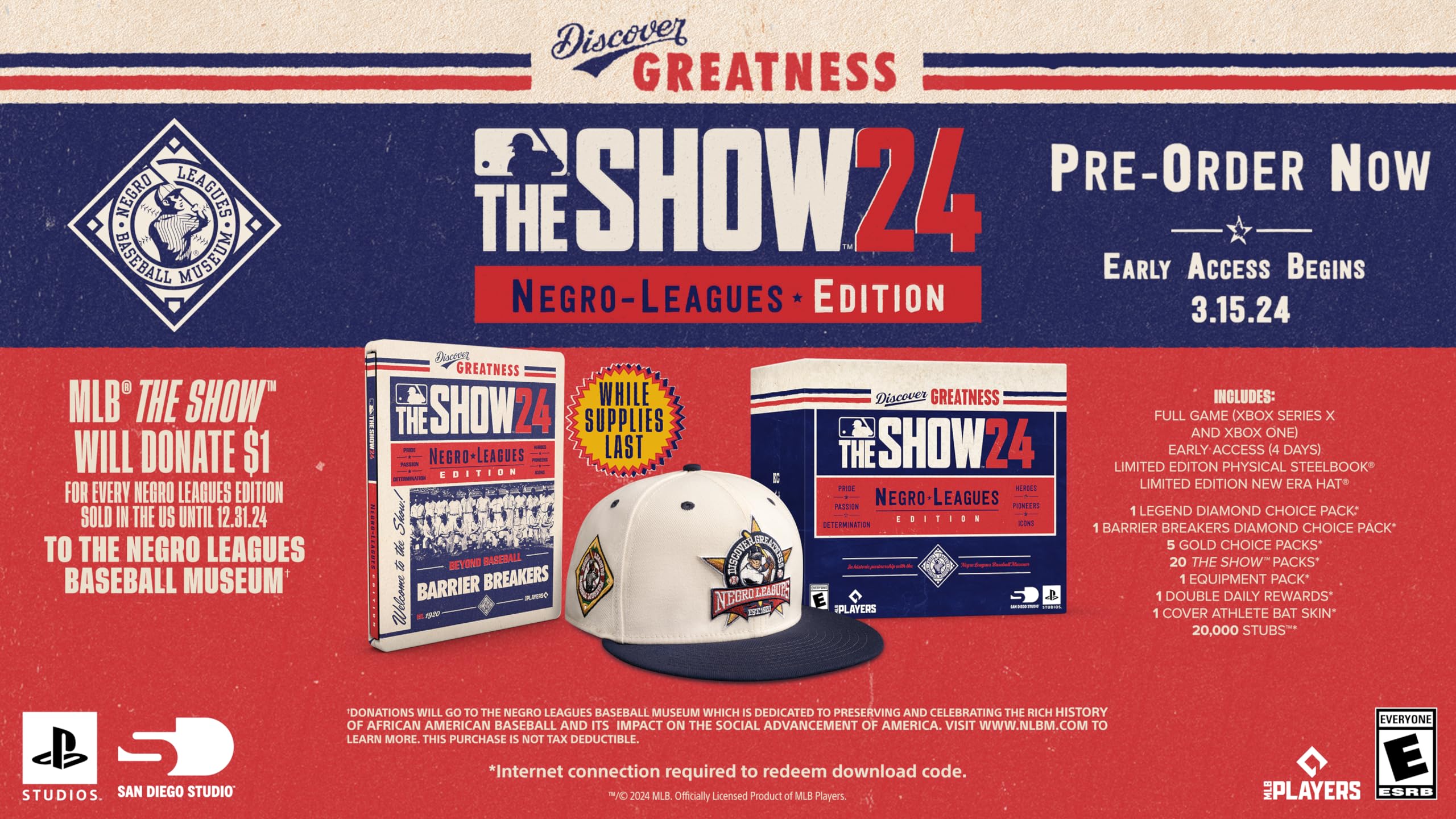 MLB The Show 24: Negro League Collectors Ed - Xbox Series X