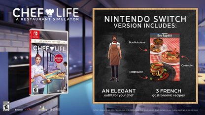 Chef Life: A Restaurant Simulator - Al Forno Edition - Nintendo Switch