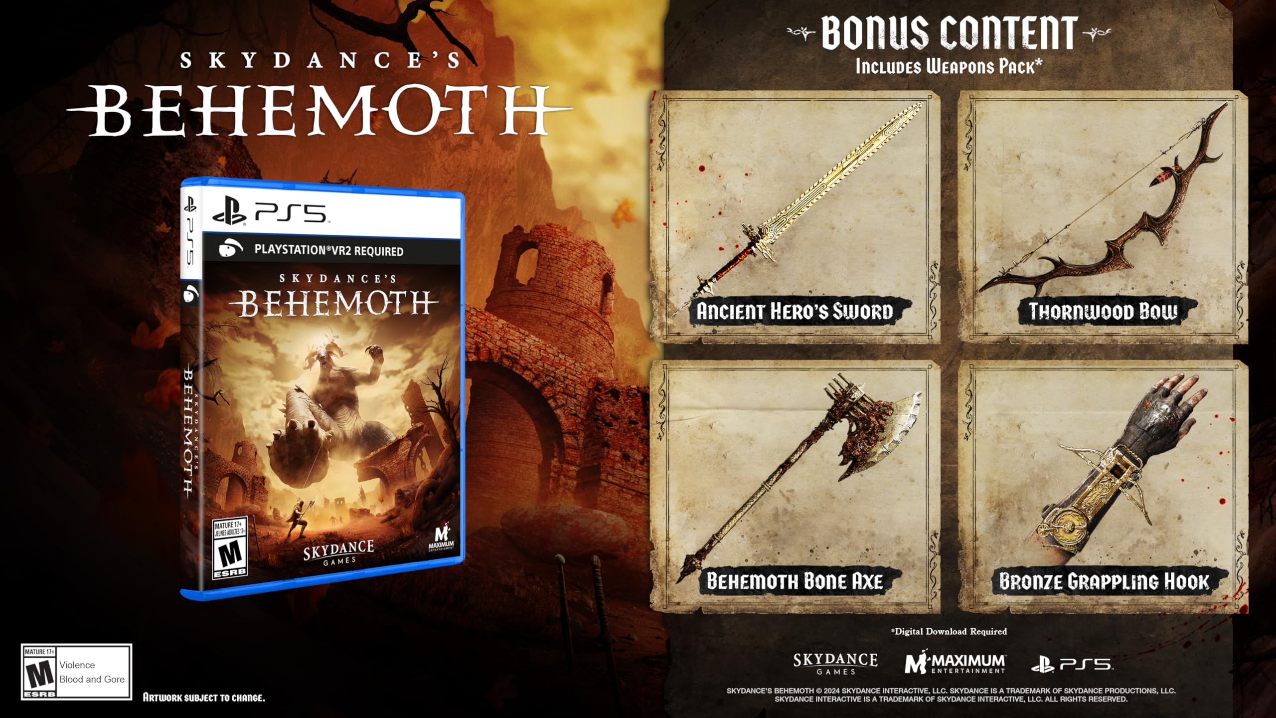Skydance's BEHEMOTH PSVR2 - Playstation 5