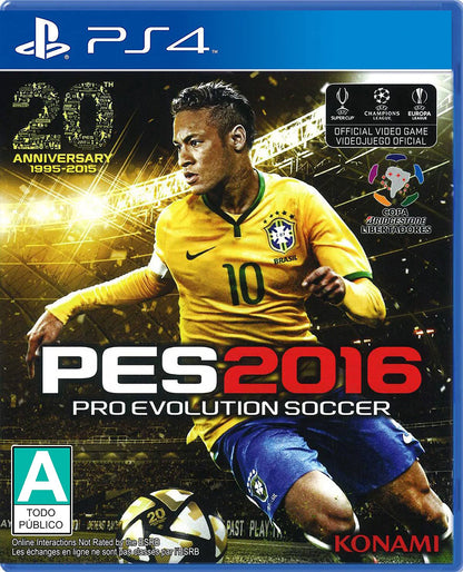 Pro Evolution Soccer 2016 (LATAM) - PlayStation 4