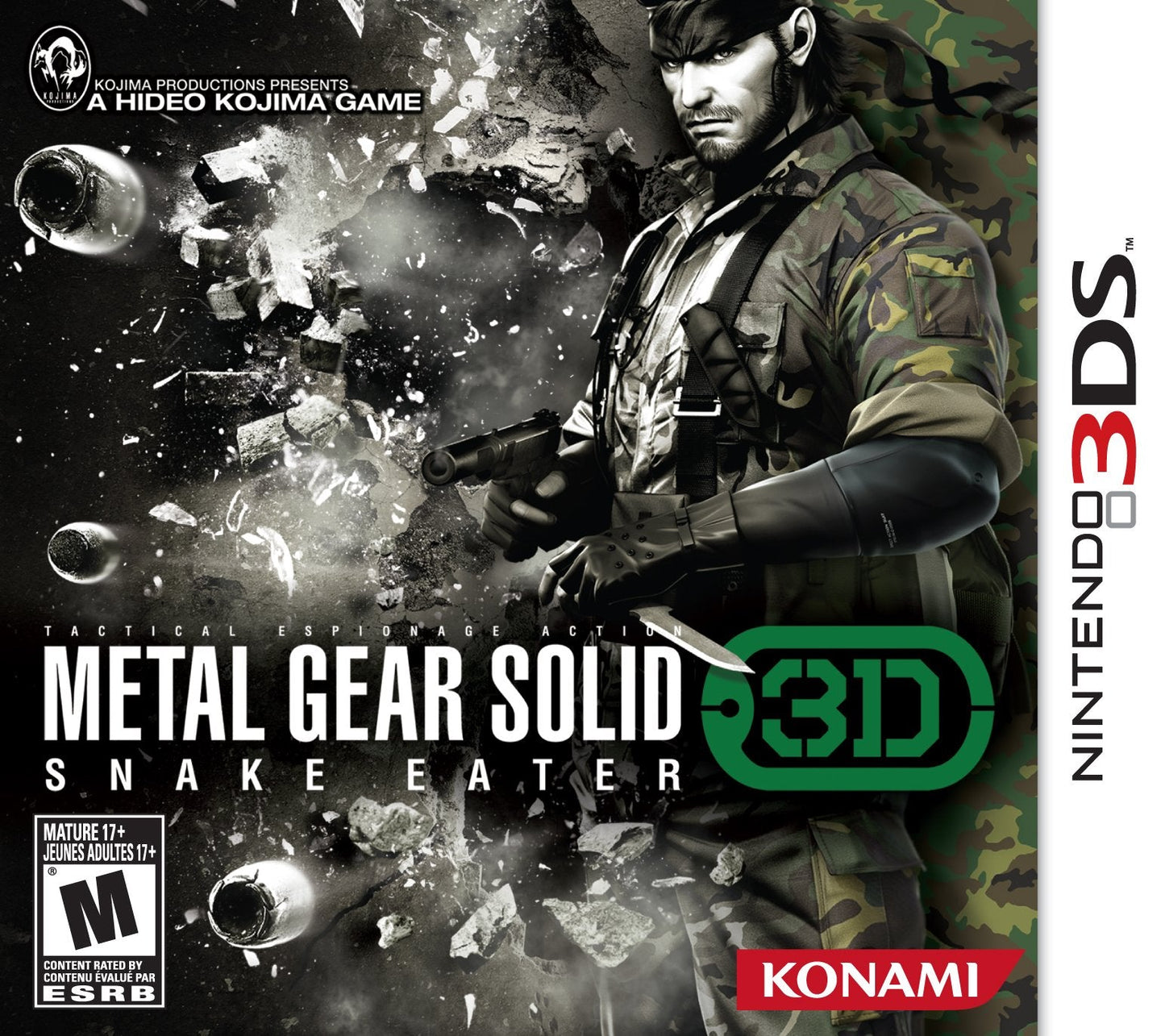 Metal Gear Solid Snake Eater - Nintendo 3DS