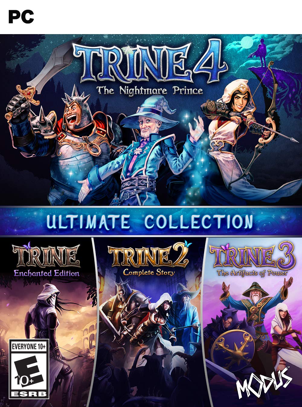 Trine Ultimate Collection for - PC Games (Steam digital code in physical case)