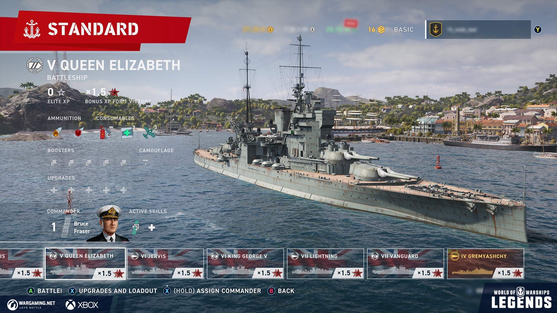 World Of Warships: Legends Firepower Deluxe Edition - Xbox One