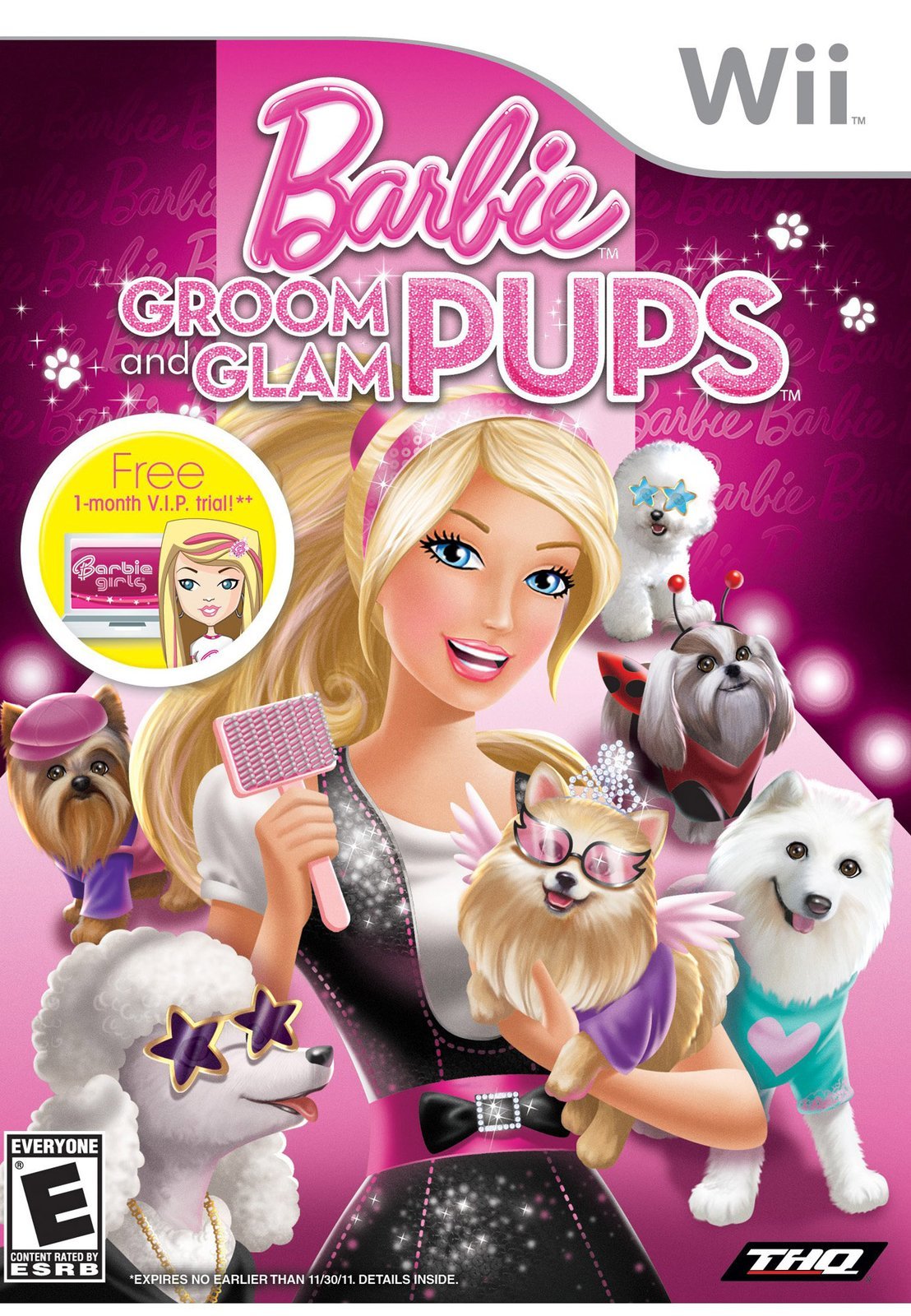 Barbie Groom and Glam Pups - Nintendo Wii