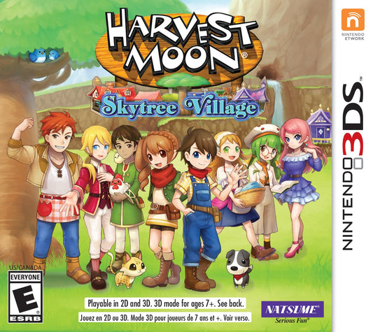 Harvest Moon Skytree Village - Nintendo 3DS