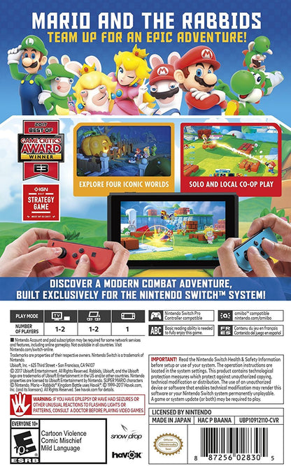 Mario + Rabbids Kingdom Battle - Nintendo Switch