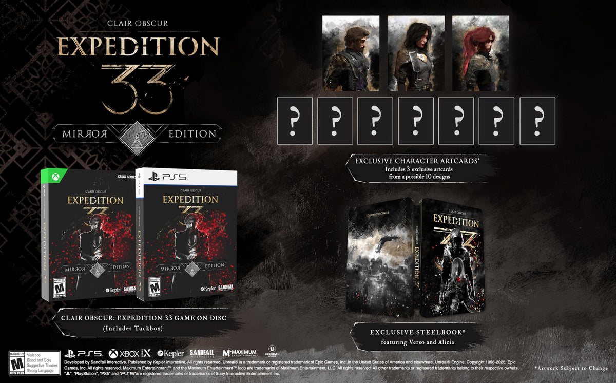 Clair Obscur: Expedition 33 - Mirror Edition, (Amazon Exclusive) - PlayStation 5