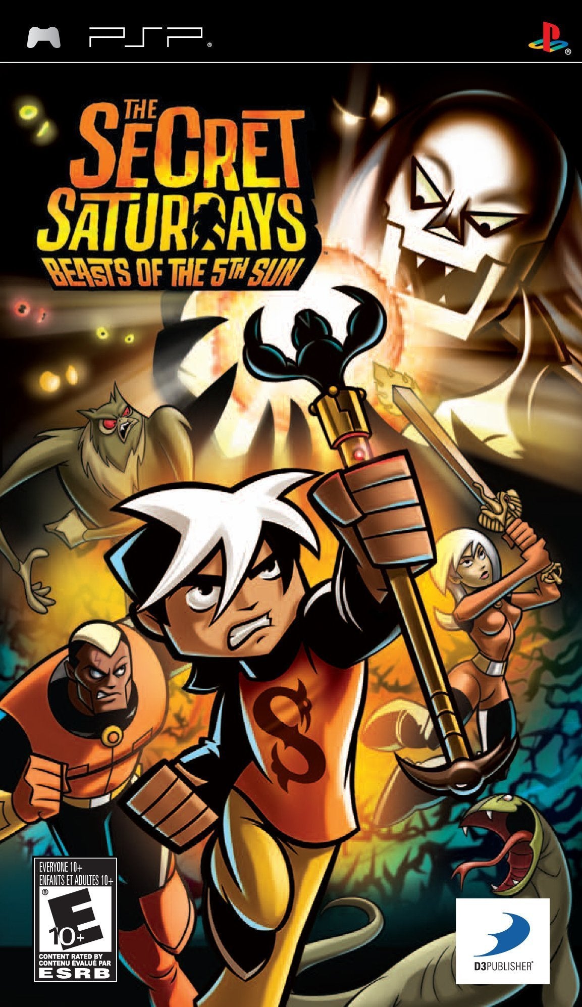 The Secret Saturdays: Beasts of the 5th Sun - PlayStation Portable