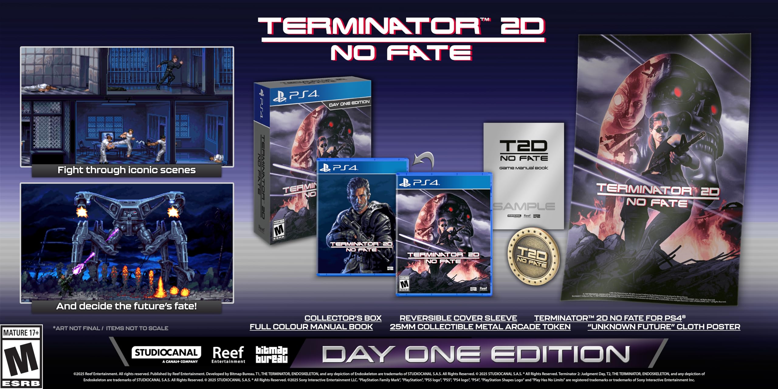 Terminator 2D: NO FATE Day One Edition - PlayStation 4