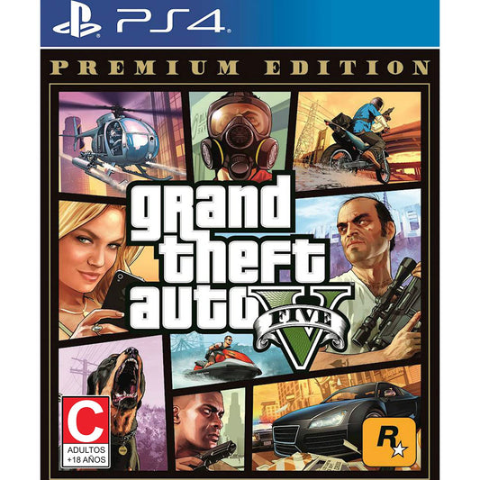 Grand Theft Auto V Premium Online Edition LATAM - PlayStation 4