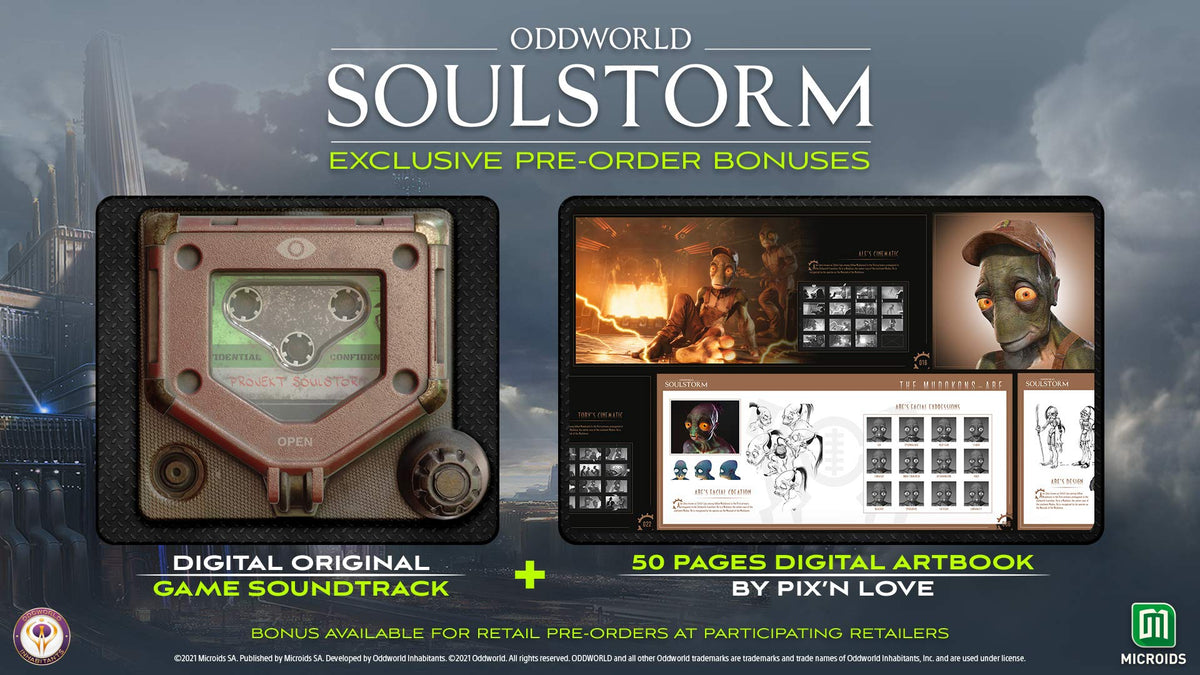 Oddworld: Soulstorm Enhanced Edition - Collector's (X1/XSX) - Xbox Series X